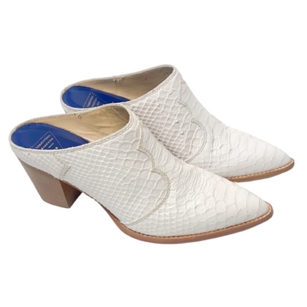 Valentina Rangoni Mules in White